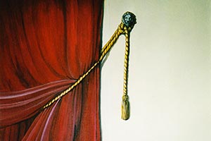 Decorazione su porta
